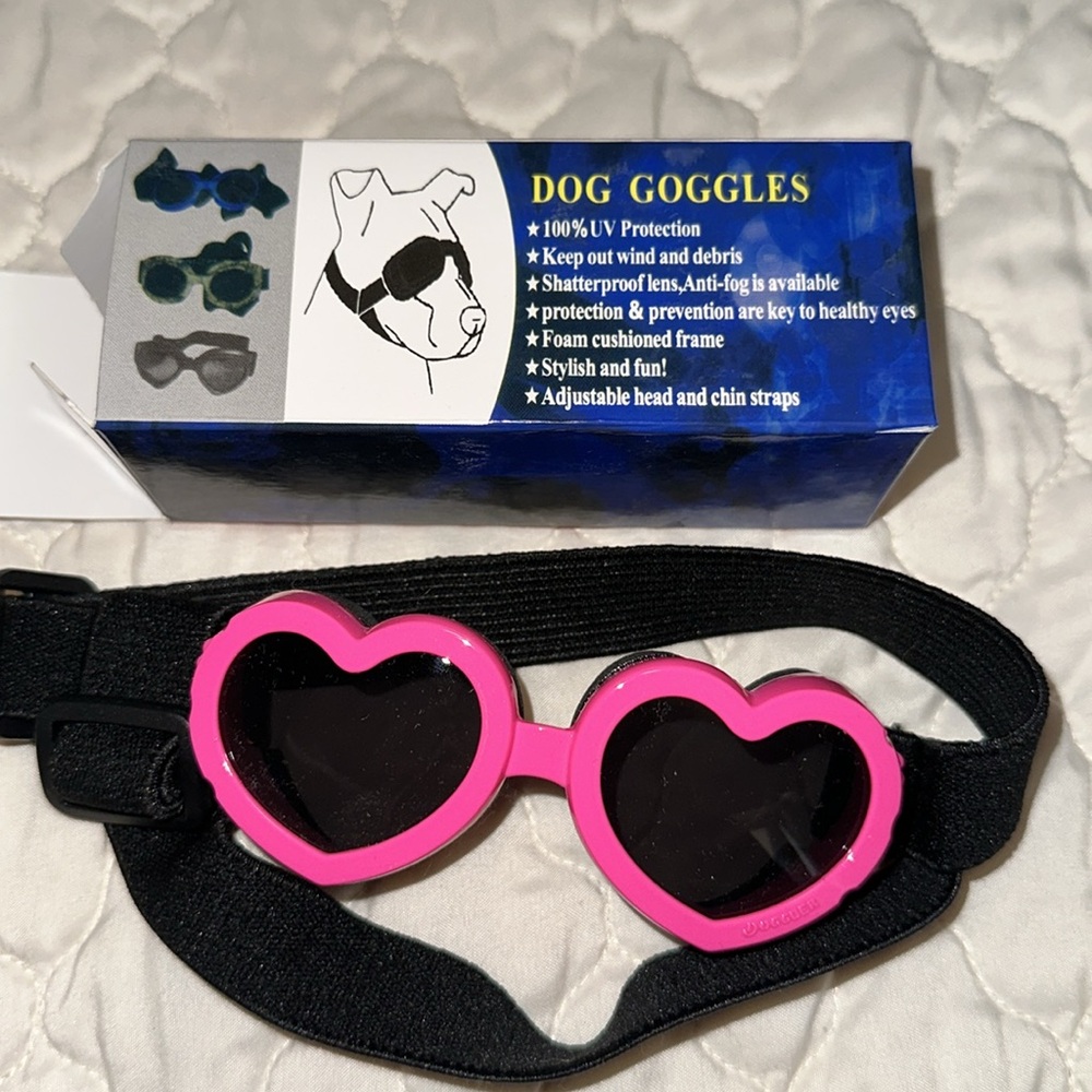 Dog Goggles, Small Dog Sunglasses, UV protection